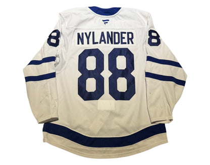 William Nylander Game-Used 2024-2025 Toronto Maple Leafs Away Jersey