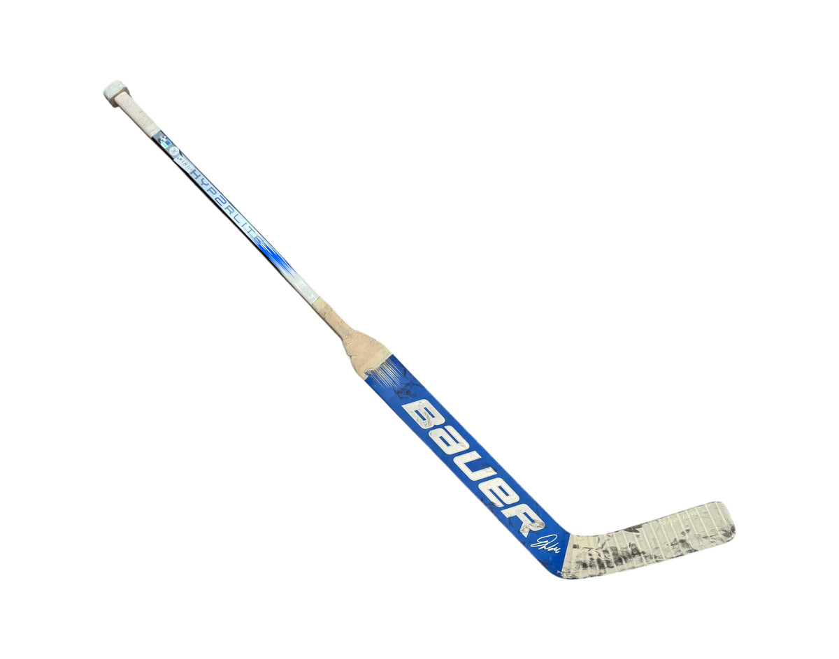 Joseph Woll Game-Used & Autographed Bauer Stick- 2025 SCP
