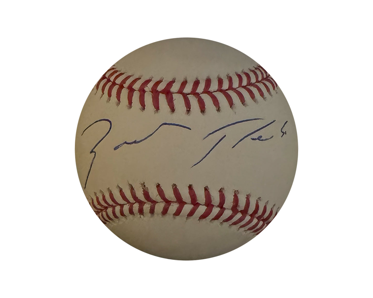 Zach Pop Autographed Rawlings Official Major League Baseball