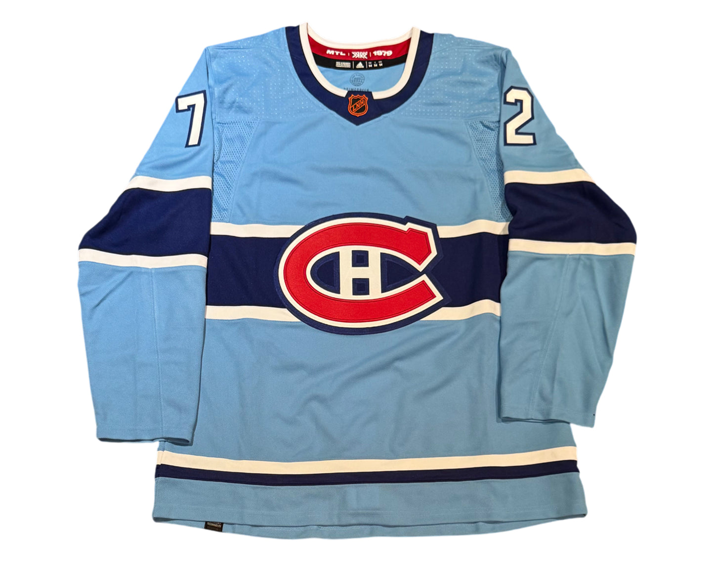 Arber Xhekaj Autographed Montreal Canadiens Reverse Retro 2.0 Adidas Jersey Multi-inscribed