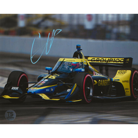 Colton Herta Autographed IndyCar 8x10 Photo *As Is*