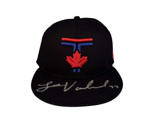 Louis Varland Autographed Toronto Blue Jays City Connect New Era Fitted Hat