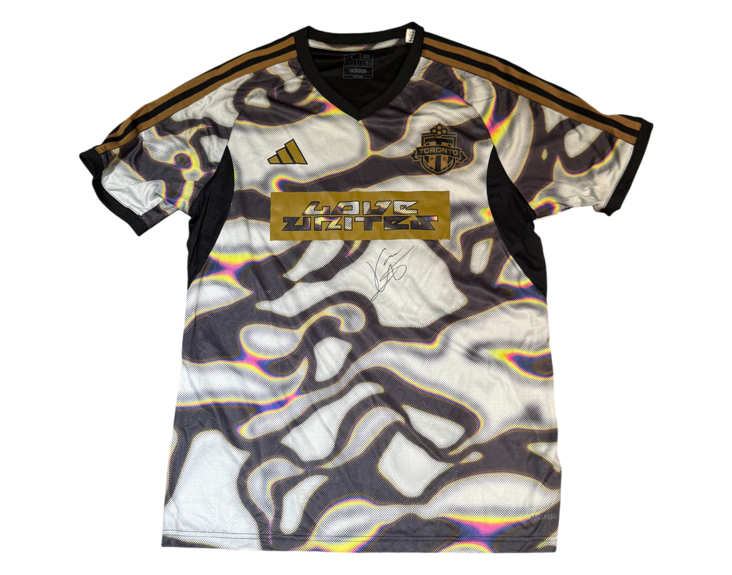 Luka Gavran Autographed & Player-Worn 2024 Toronto FC Adidas Pride Jersey