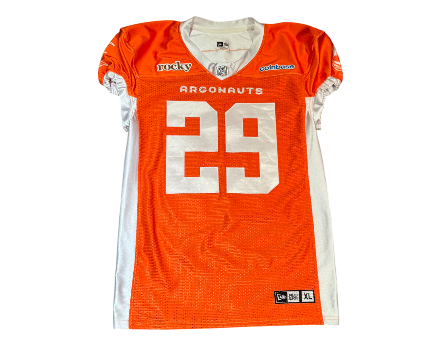 John Haggerty Autographed & Player-Worn Toronto Argonauts Orange Jersey