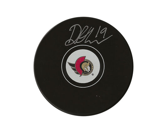 Drake Batherson Autographed Ottawa Senators Autograph Model Puck