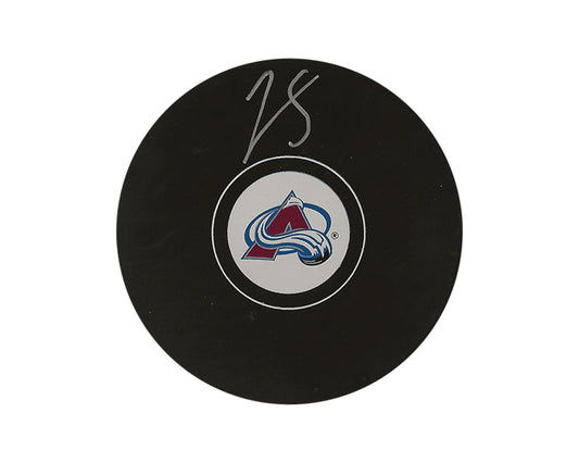 Jean-Luc Foudy Autographed Colorado Avalanche Autograph Model Puck