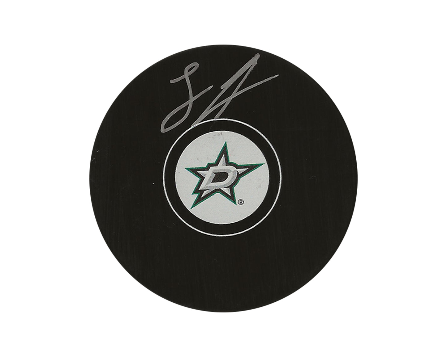 Logan Stankoven Autographed Dallas Stars Autograph Model Puck