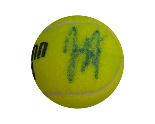 John Isner Autographed Tennis Ball