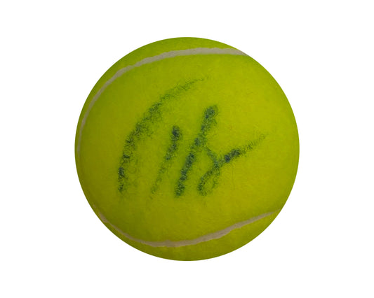 Jack Sock Autographed Tennis Ball