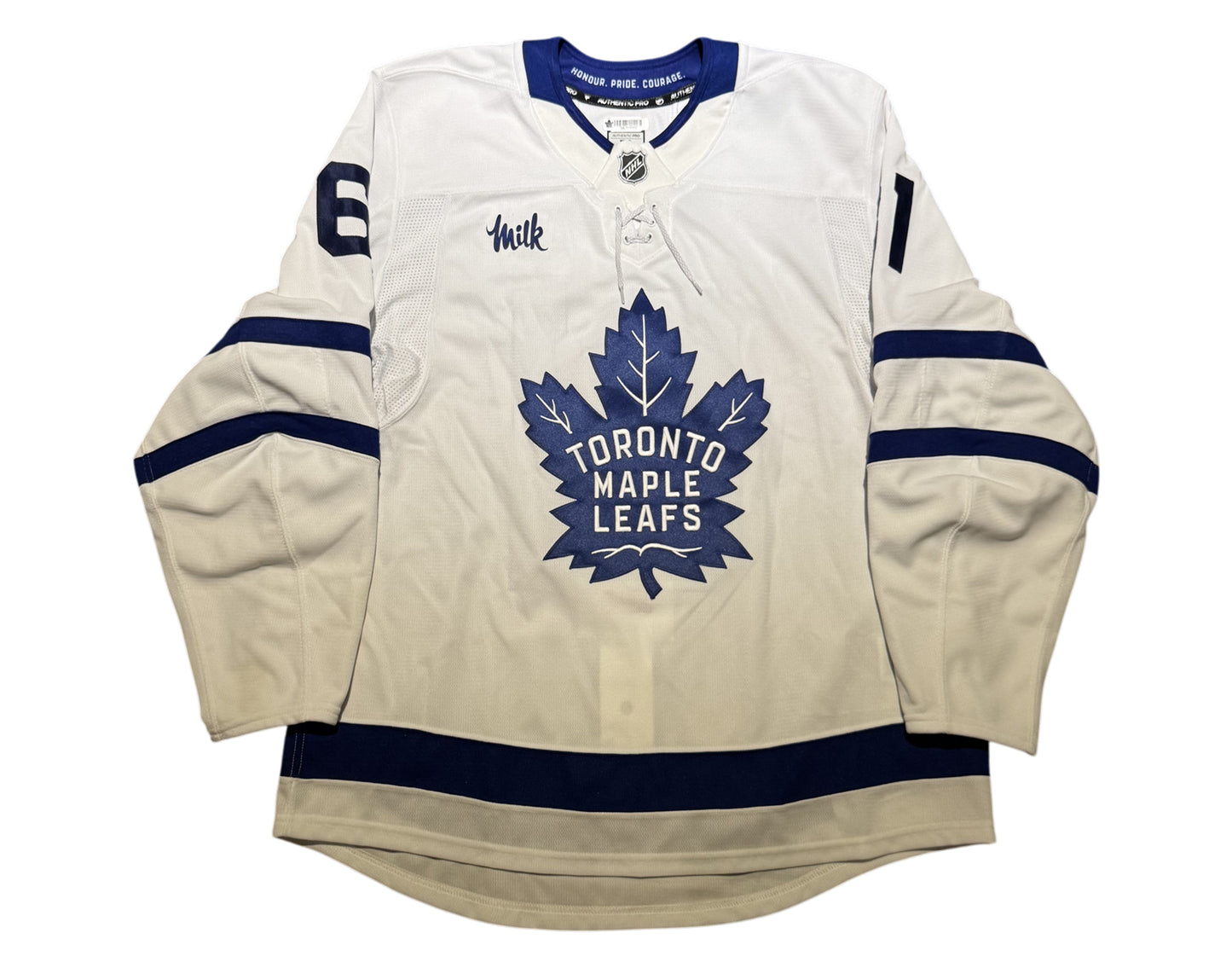 Jacob Quillan Autographed Toronto Maple Leafs Team-Issued Jersey