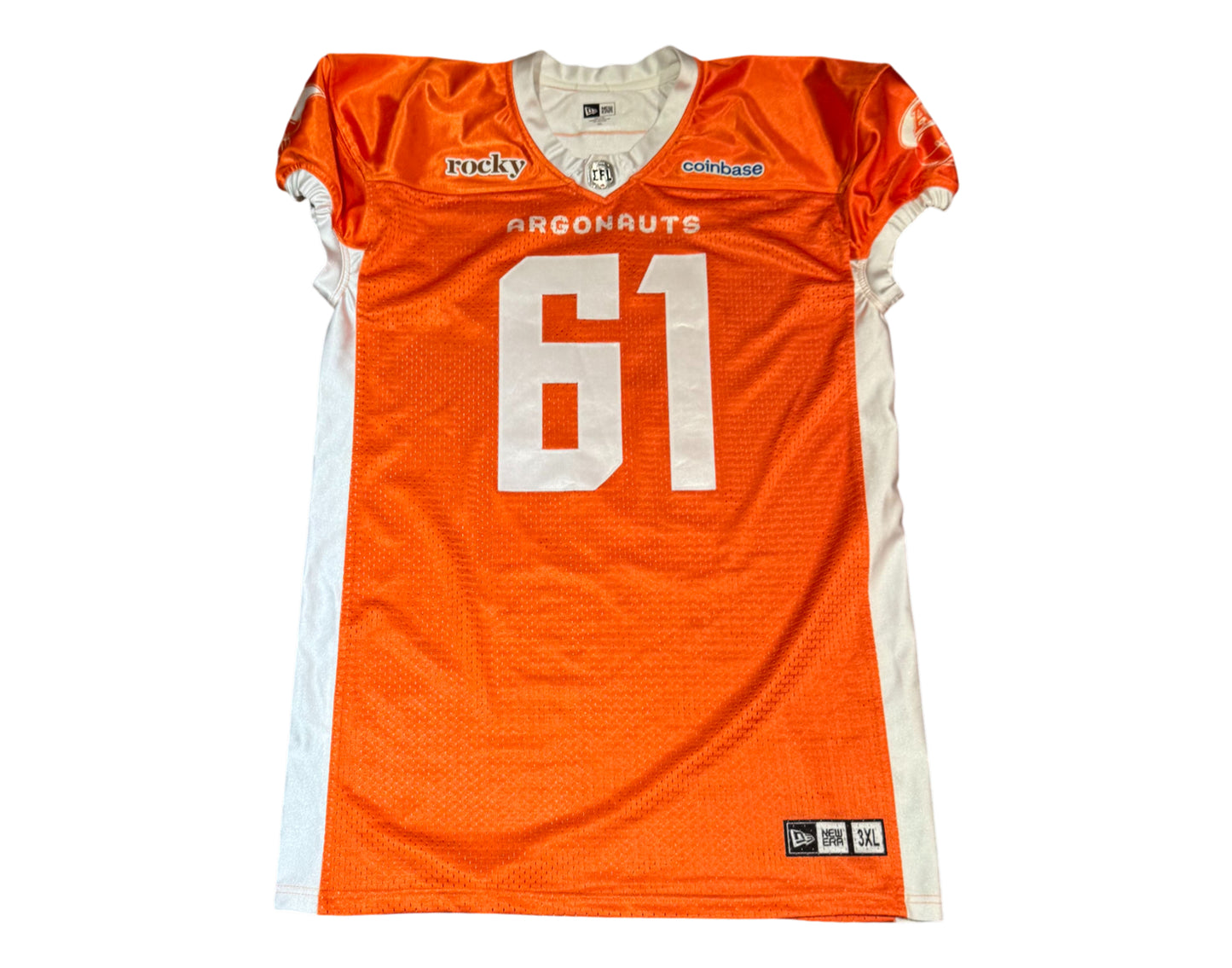 Brandon Kemp Autographed & Player-Worn Toronto Argonauts Orange Jersey