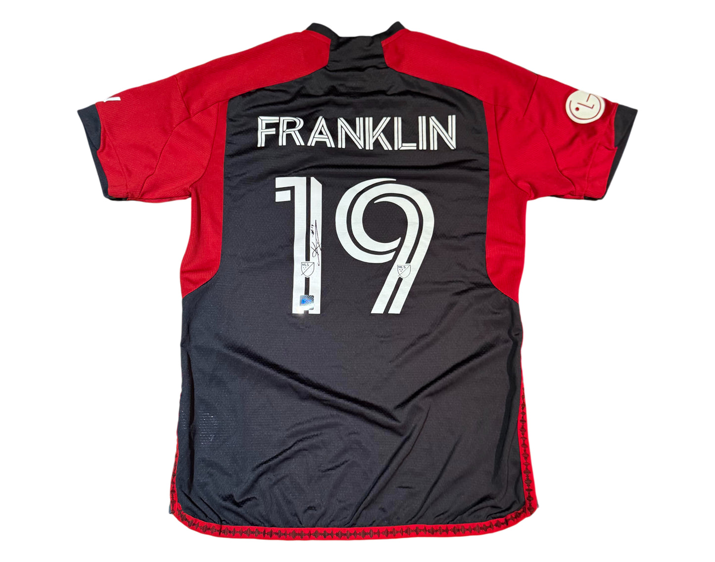 Kobe Franklin Autographed & Game-Used Toronto FC Adidas Black Jersey