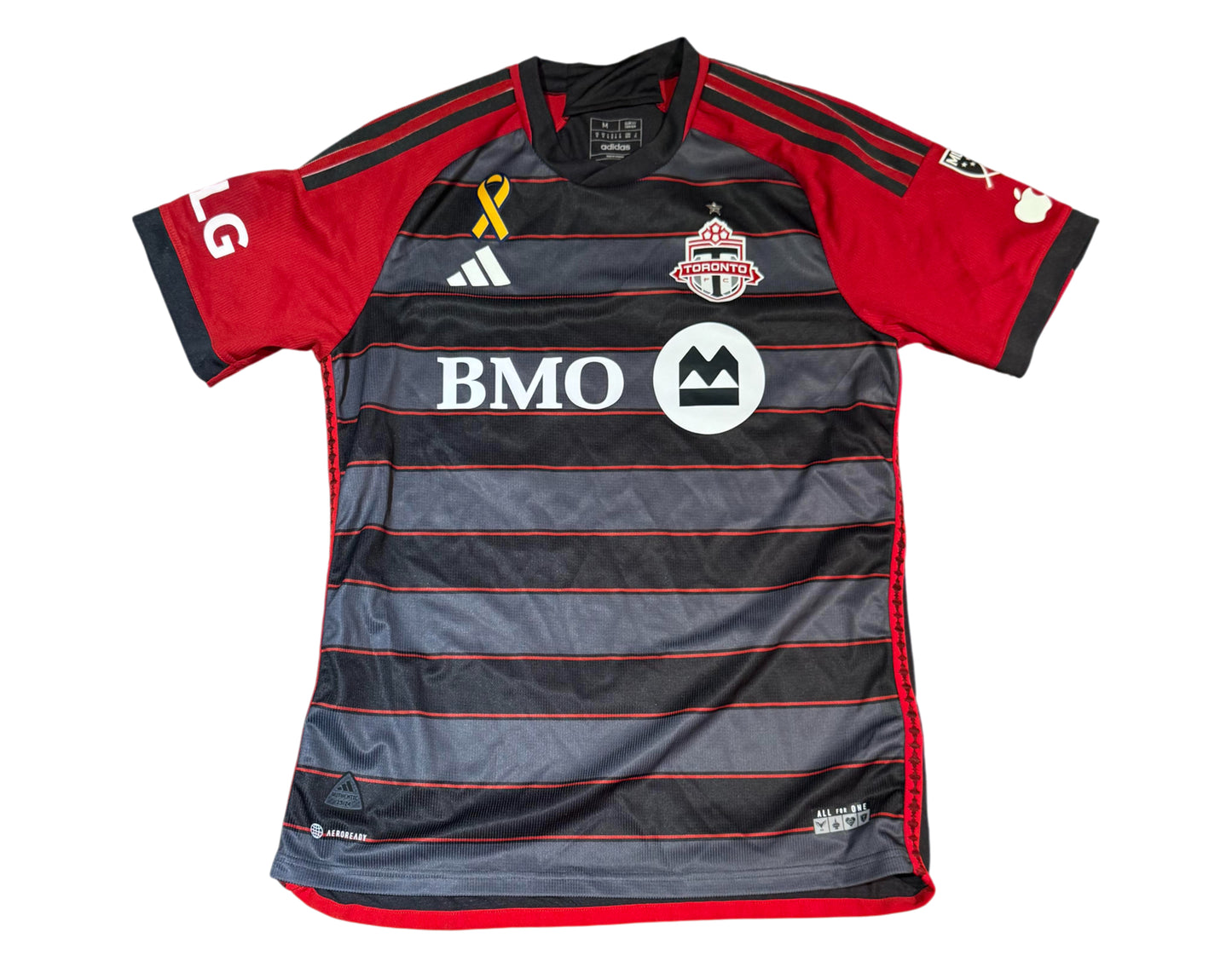 Kosi Thompson Autographed & Game-Used Toronto FC Adidas Black Jersey
