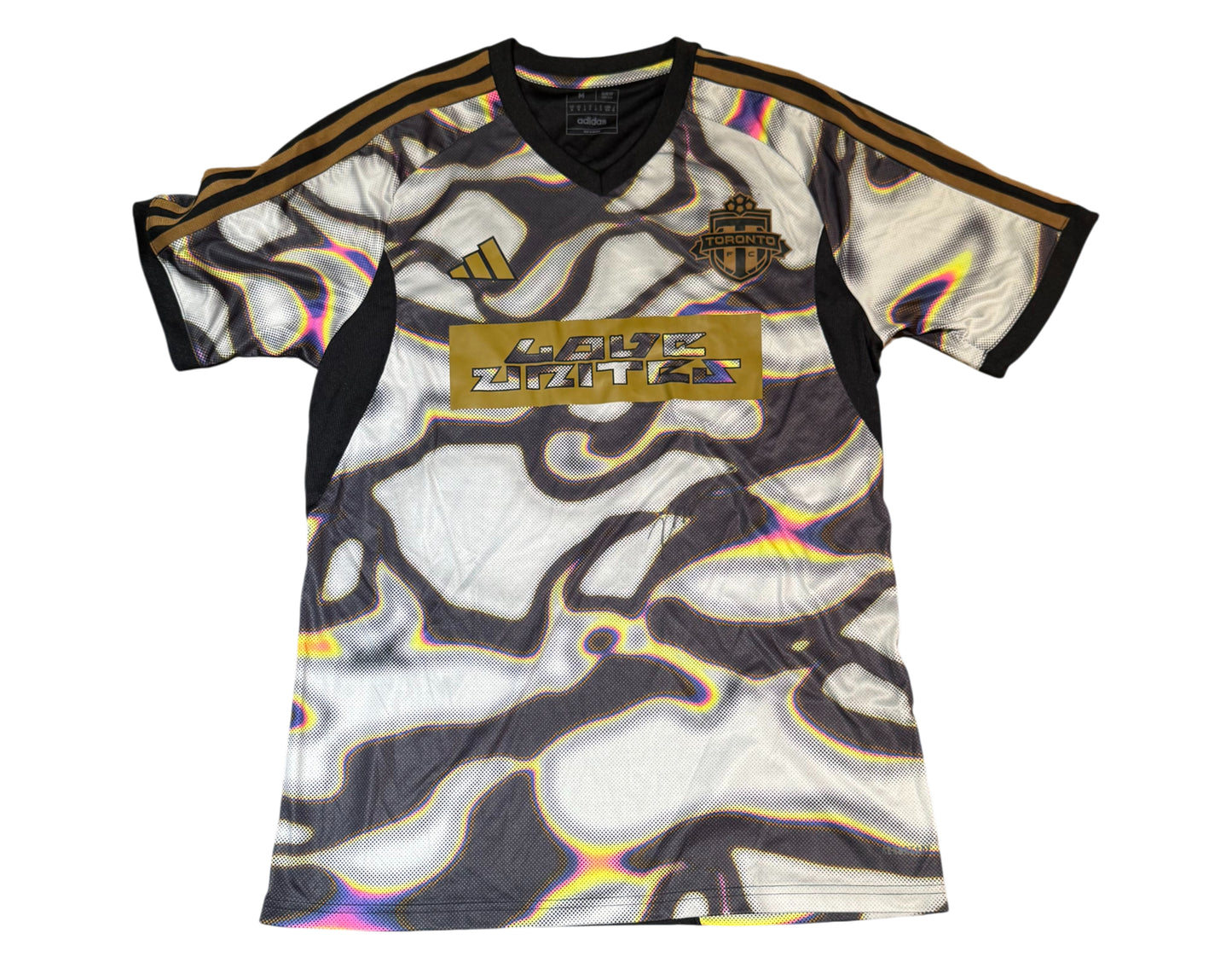 Kosi Thompson Autographed & Player-Worn 2024 Toronto FC Adidas Pride Jersey