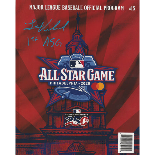 Louis Varland Autographed 2026 All-Star Game Official Program Inscribed "1st ASG"