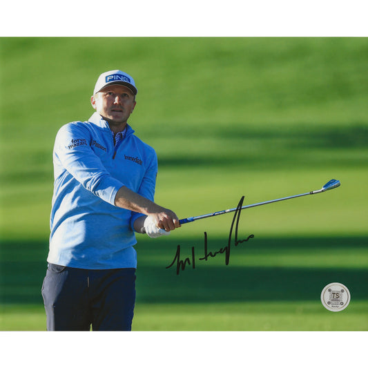 Mackenzie Hughes Autographed PGA Tour 8x10 Photo
