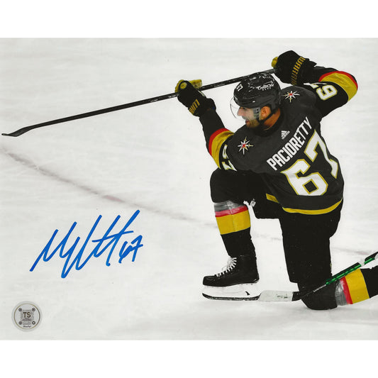 Max Pacioretty Autographed Las Vegas Golden Knights Shooting 8x10 Photo