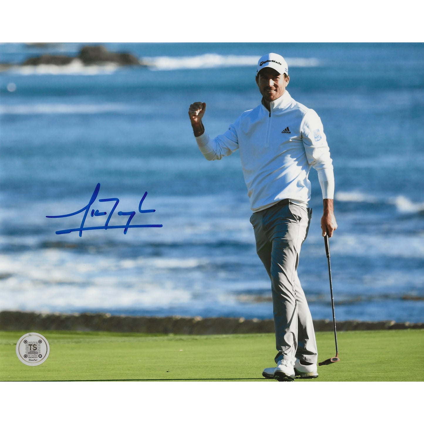 Nick Taylor Autographed 2020 AT&T Pebble Beach Pro-Am 8x10 Photo