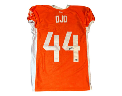 Jeremiah Ojo Autographed & Player-Worn Toronto Argonauts Orange Jersey