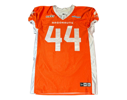 Jeremiah Ojo Autographed & Player-Worn Toronto Argonauts Orange Jersey