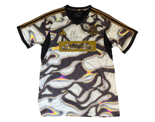 Prince Owusu Autographed & Player-Worn 2024 Toronto FC Adidas Pride Jersey