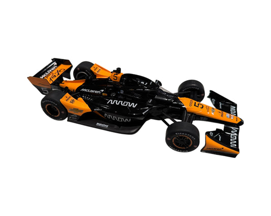 Pato O'Ward Autographed 2024 NTT IndyCar Series #5 Arrow McLaren Racing 1/18 Diecast Model Car