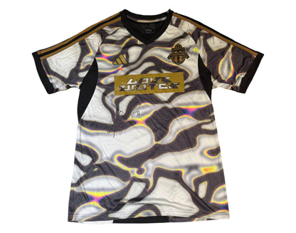 Greg Ranjitsingh Autographed & Player-Worn 2024 Toronto FC Adidas Pride Jersey