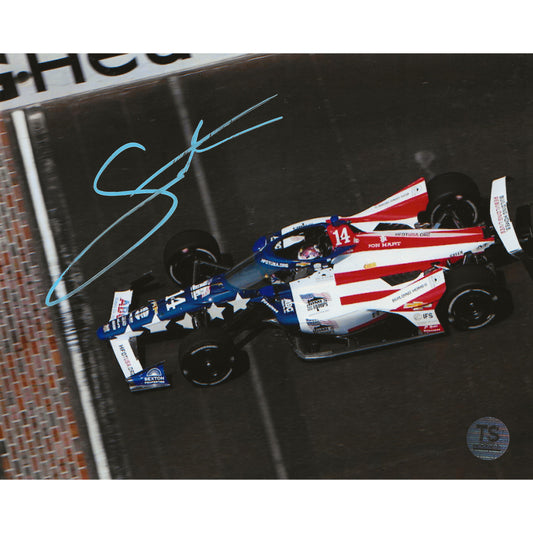 Santino Ferrucci Autographed Indianapolis 500 8x10 Photo *As Is*