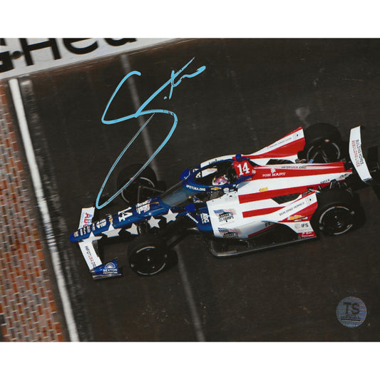 Santino Ferrucci Autographed Indianapolis 500 8x10 Photo *As Is*