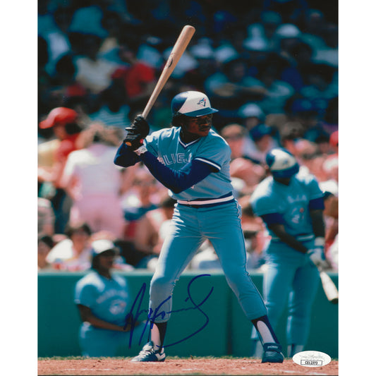 Tony Fernández Autographed Toronto Blue Jays 8x12 Photo