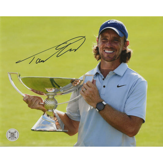 Tommy Fleetwood Autographed 2025 Fedex Cup Champion 8x10 Photo