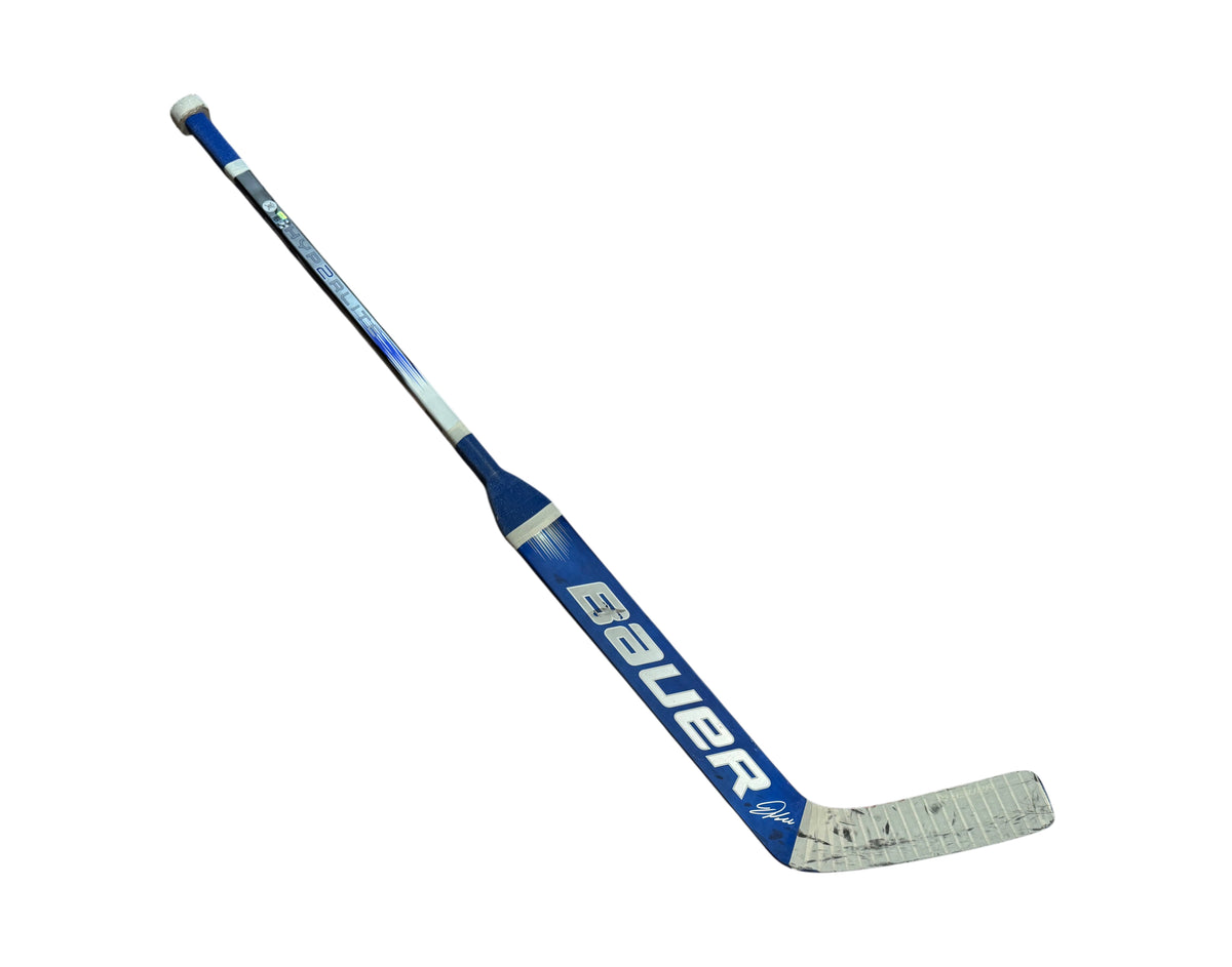 Joseph Woll Game-Used & Autographed Bauer Vapor Hyperlite 2 Stick