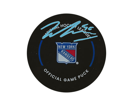 Will Cuylle Autographed New York Rangers Official Game Puck